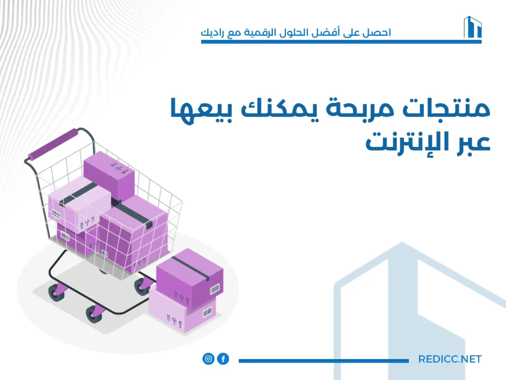 منتجات مربحة يمكنك بيعها عبر الإنترنت